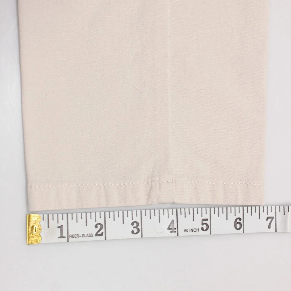 Meyer M5 NWT Cargo / Casual Pants Size 34 US In Solid Beige Cotton Blend Stretch